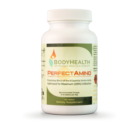 PerfectAmino - Essential Amino Acid Forumla by BodyHealth - 150 Tablets